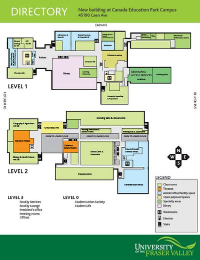 chilliwack campus map pdf.